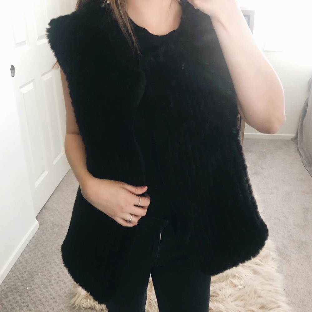 Nanette Lepore Faux Fur Vest